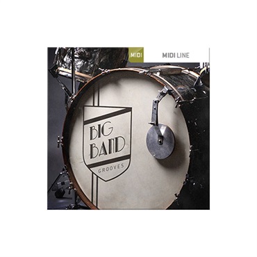 【トゥーントラックドラム系スーパーセール！】DRUM MIDI - BIG BAND GROOVES(オンライン納品)(2時間以内に納品)