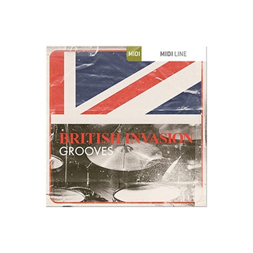 TOONTRACK 【トゥーントラックドラム系スーパーセール！】DRUM MIDI - BRITISH INVASION GROOVES(オンライン納品)(2時間以内に納品)