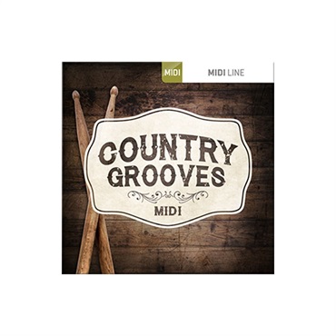 【トゥーントラックドラム系スーパーセール！】DRUM MIDI - COUNTRY GROOVES(オンライン納品)(2時間以内に納品)