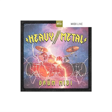 DRUM MIDI - HEAVY METAL(オンライン納品)(2時間以内に納品)