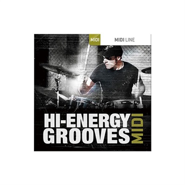 DRUM MIDI - HIGH ENERGY GROOVES(オンライン納品)(2時間以内に納品)