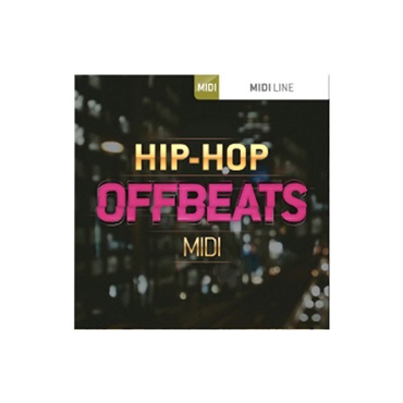 【トゥーントラックドラム系スーパーセール！】DRUM MIDI - HIP-HOP OFFBEATS(オンライン納品)(2時間以内に納品)