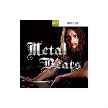 TOONTRACK 【トゥーントラックドラム系スーパーセール！】DRUM MIDI - METAL BEATS(オンライン納品)(2時間以内に納品)