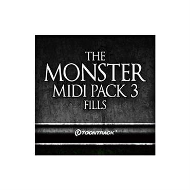【トゥーントラックドラム系スーパーセール！】DRUM MIDI - MONSTER MIDI PACK 3 FILLS(オンライン納品)(2時間以内に納品)