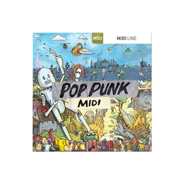 DRUM MIDI - POP PUNK(オンライン納品)(2時間以内に納品)