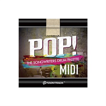 【トゥーントラックドラム系スーパーセール！】DRUM MIDI - POP!(オンライン納品)(2時間以内に納品)