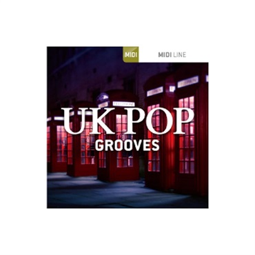 DRUM MIDI - UK POP GROOVES(オンライン納品)(2時間以内に納品)