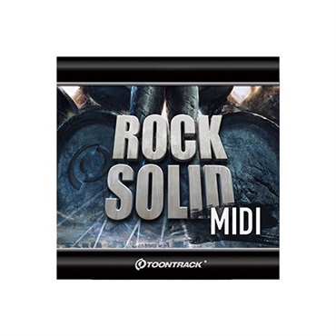 【トゥーントラックドラム系スーパーセール！】DRUM MIDI - ROCK SOLID(オンライン納品)(2時間以内に納品)