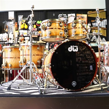 dw DW’s 50th Anniversary Limited Edition 6 Piece Drum Set [22BD，10&12TT，14&16FT，14SD] / Burnt Toast Burst Lacquer Finish