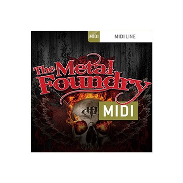 【トゥーントラックドラム系スーパーセール！】DRUM MIDI - THE METAL FOUNDRY(オンライン納品)(2時間以内に納品)