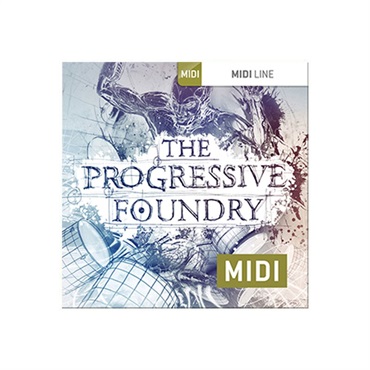 TOONTRACK 【トゥーントラックドラム系スーパーセール！】DRUM MIDI - THE PROGRESSIVE FOUNDRY(オンライン納品)(2時間以内に納品)
