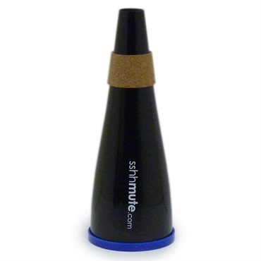 【夏のボーナスセール】ブレンナー / sshhmute Practice Mute Blue トランペット、コルネット用 ミュート【受注生産カラー】