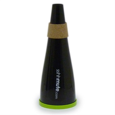 【夏のボーナスセール】ブレンナー / sshhmute Practice Mute Green トランペット、コルネット用 ミュート【受注生産カラー】