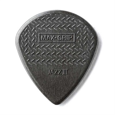 471N MAX GRIP JAZZ III Pick (カーボンファイバー・グレー)