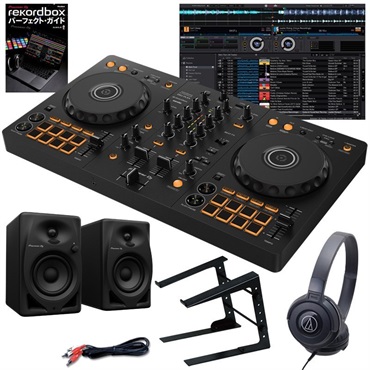 DDJ-FLX4 初心者ガイド付属7点セット【Power DJ'sオリジナル DDJ-FLX4初心者DJスタートガイド付属】【無償ダウンロード版rekordbox対応】
