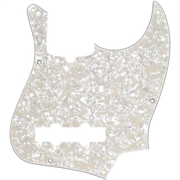Fender USA 10-HOLE CONTEMPORARY JAZZ BASS(R) PICKGUARDS (WHITE PEARLOID/4PLY) (#0992170000)