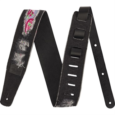 Fender(R) x Wrangler(R) Ripped Denim Strap， Black[#0990638012]