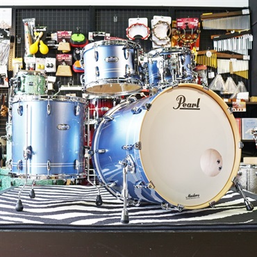 Pearl 値下げしました！Masters Maple Complete MCT 4pc kit [MCT924BEDP/C #837 Chrome Contrail] 【タムホルダー付属】