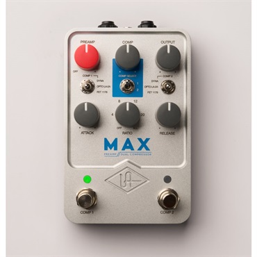 Universal Audio UAFX MAX Preamp & Dual Compressor（ユニバーサルオーディオ）コンプレッサー