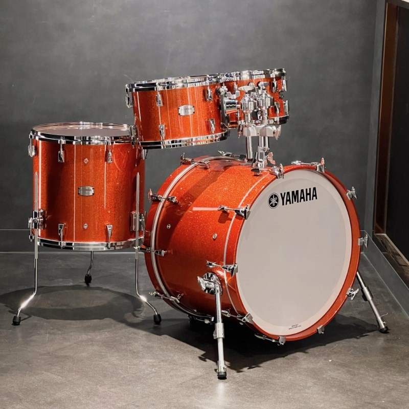 Absolute Hybrid Maple 4pc Drum Set [AMP6F3＋AMB2216] 【BD22、FT16、TT12＆10/カラー：オレンジスパークル（ORS）】の商品画像