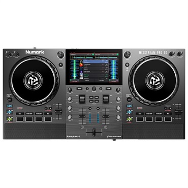 Numark 【夏のボーナスセール】Mixstream Pro Go 【バッテリー内蔵モデル】【Apple Music / USBメモリースティック対応DJコントローラー】(ヌマーク)