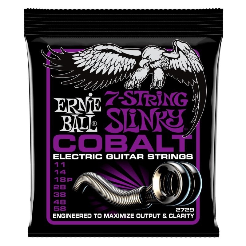 Power Slinky 7-String Cobalt  Electric Guitar Strings #2729【在庫処分特価】の商品画像