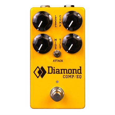 DIAMOND Guitar Pedals Comp/EQ（ダイアモンドギターペダル）コンプレッサー