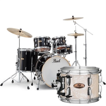Session Studio Select スタンダードサイズ ドラムフルセット w/SABIAN SBR シンバルセット [STS825S/C-D + SBR-PFSET]【カラー：#405 Nicotine White Marine Pearl】【お取り寄せ品】