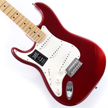 Fender MEX Player Stratocaster Left-Hand (Candy Apple Red/Maple) [Made In Mexico]