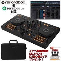 DDJ-FLX4 + キャリングケースCTRL-CASE セット【DDJ-FLX4初心者DJスタートガイド付属】【無償ダウンロード版rekordbox対応】