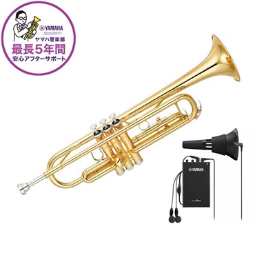 ヤマハ / YTR-3335 【Bb トランペット】 【サイレントブラス SB7J セット】【5年保証】【出荷前調整で安心】