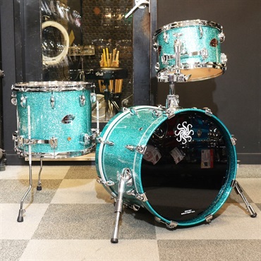 Evolved 3pc Drum Set / Turquoise Champagne [18BD，14FT，12TT]