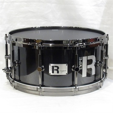 Type-R BULLET 14×6.5 Black Metallic w/Die Cast Hoop [MTR-1465DH/BN]