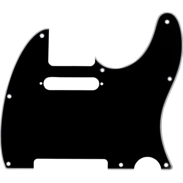 Fender USA 8-HOLE MOUNT MULTI-PLY TELECASTER(R) PICKGUARDS (BLACK) (#0991356000)