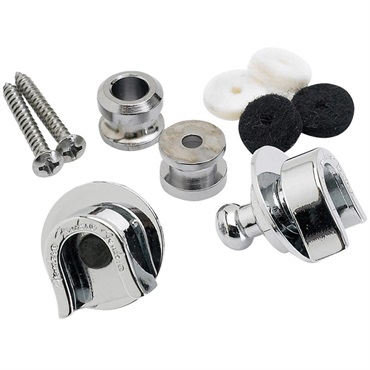 【夏のボーナスセール】 FENDER(R) SECURITY STRAP LOCKS (CHROME) (#0990690000)