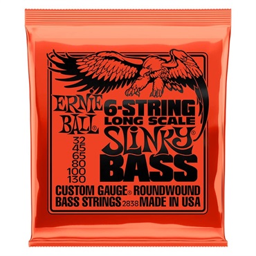 Round Wound Bass Strings/#2838 SLiNKY LONG SCALE 6-STRING