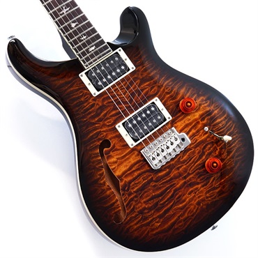 SE Custom 22 Semi-Hollow Quilt (Black Gold Sunburst)【限定生産モデル】