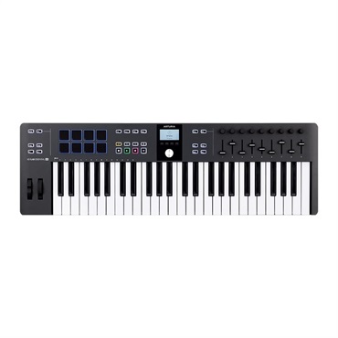 KeyLab Essential 49 mk3 BK 【NKS対応製品・Komplete 15 Select無償提供】(KEYLAB ESN 49 MK3 BK)(USB・MIDIコントローラー)(アートリア)