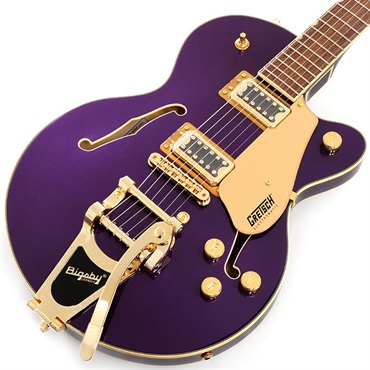 GRETSCH G5655TG Electromatic Center Block Jr. Single-Cut with Bigsby and Gold Hardware (Amethyst/Laurel)