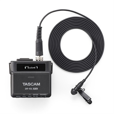DR-10L Pro(タスカム)(32ビットフロート録音対応ピンマイク・フィールドレコーダー)