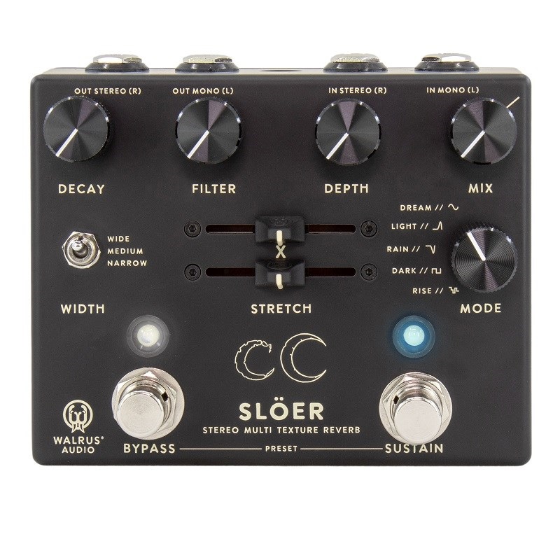 Sloer Stereo Ambient Reverb (Black) WAL-SLOER #BK（ウォルラスオーディオ）リバーブの商品画像