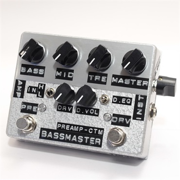 Bass Master Preamp Custom In.Atn-Sw/D.EQ-Sw Silver Hammer [BMP1/2SW]