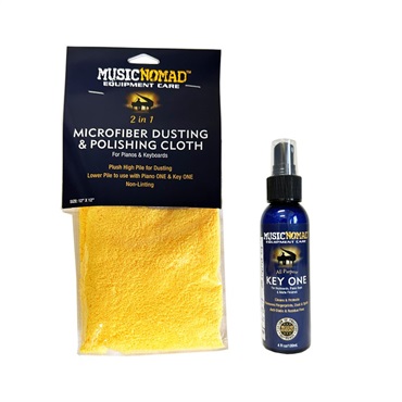 MUSIC NOMAD KEY ONE&Microfiber Dusting & Polishing Clothセット