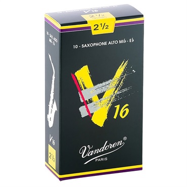 VANDOREN 《硬さ：2-1/2》アルトサックス用リード バンドレン V16 【宅配便発送】【正規輸入品】