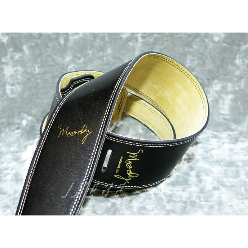 Leather-Suede 2.5inch Standard Tail [Black-Cream]の商品画像