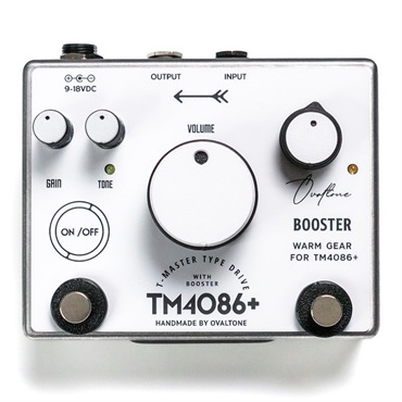Ovaltone 【WEB限定在庫処分セール】 TM4086+（オーバルトーン）オーバードライブ/ブースター