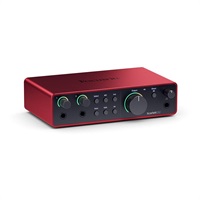 Scarlett 2i2 gen4 (Cubase LE付属)(2in2out・USB-C オーディオインターフェイス)(フォーカスライト)(スカーレット)(4th Gen)