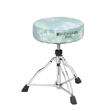 1st CHAIR ROUND RIDER Limited Tie-Dye Fabric Top Seats [HT430TDMG] クールミントグレー【限定品】