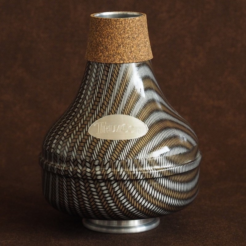 【夏先取り大特価セール】トランコア / 《Doc-Ouflage》 Zinger DCZ-015 (Copper Carbon Fiber Double Weave) ワウワウ トランペット用 ミュートの商品画像
