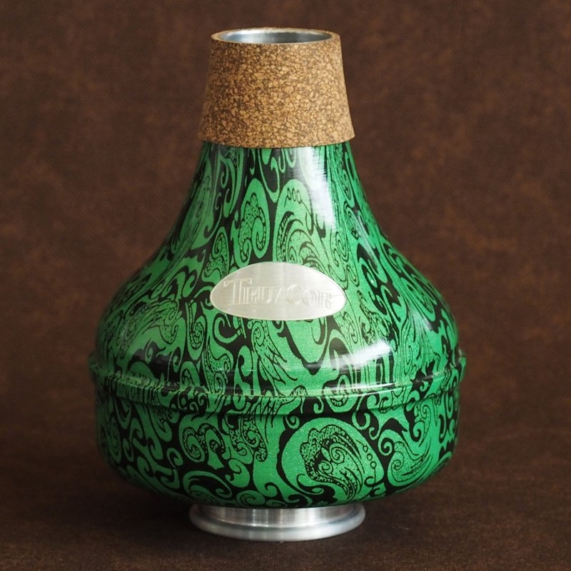 【夏先取り大特価セール】トランコア / 《Doc-Ouflage》 Zinger DCZ-023 (Black Swirls / Green) ワウワウ トランペット用 ミュートの商品画像